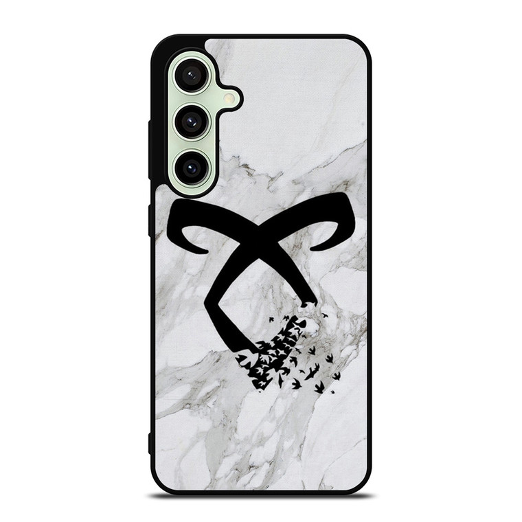 ANGELIC RUNE MARBLE Samsung Galaxy S24 FE Case Cover