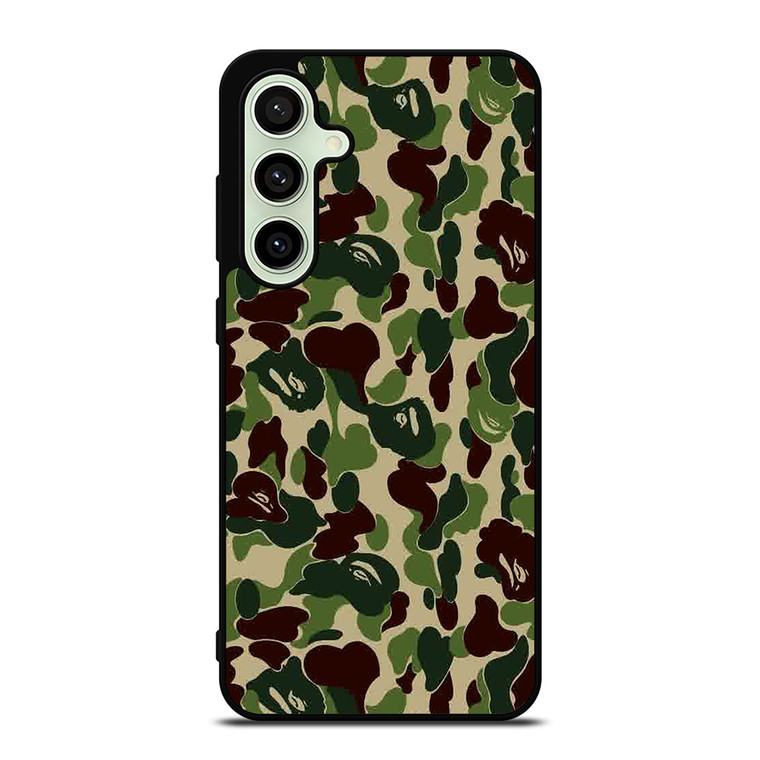 BAPE BATHING APE CAMO Samsung Galaxy S24 FE Case Cover