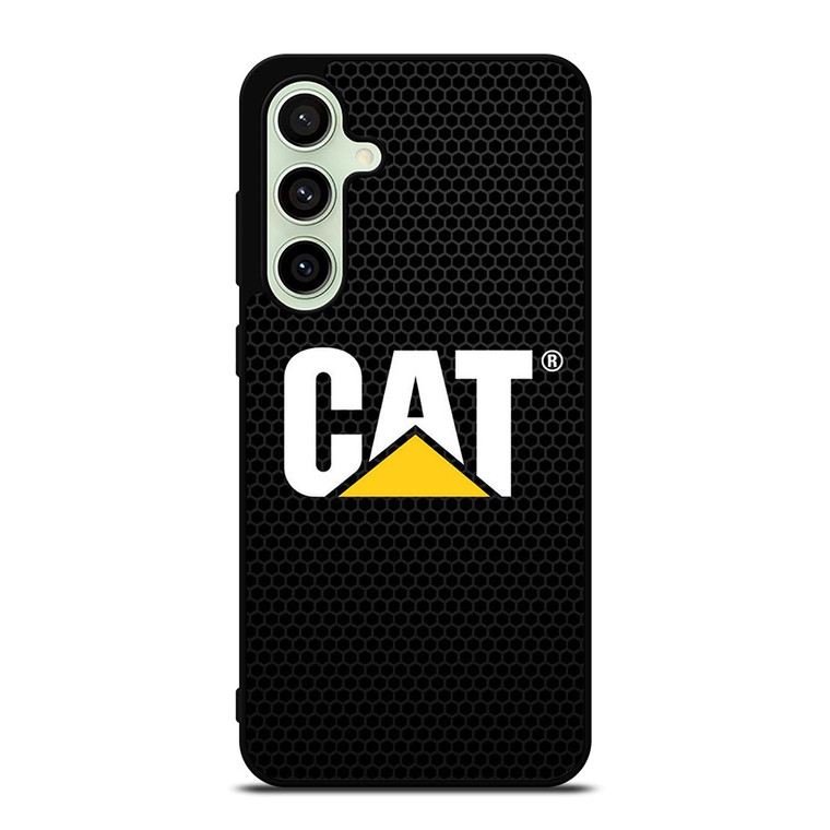 CATERPILLAR CAT LOGO TRACTOR METAL ICON Samsung Galaxy S24 FE Case Cover