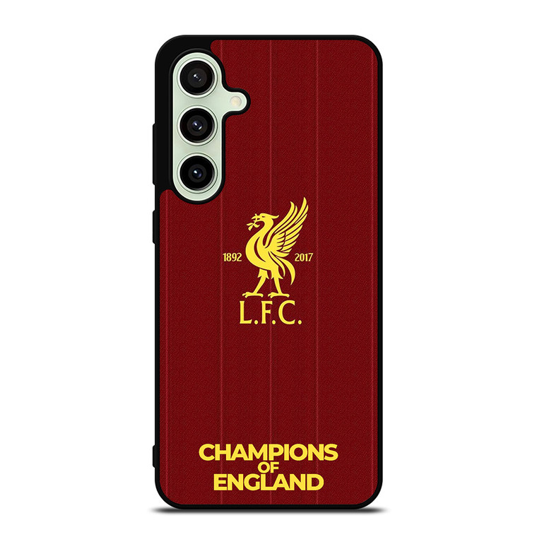 CHAMPIONS OF ENGLAND LIVERPOOL FC Samsung Galaxy S24 FE Case Cover