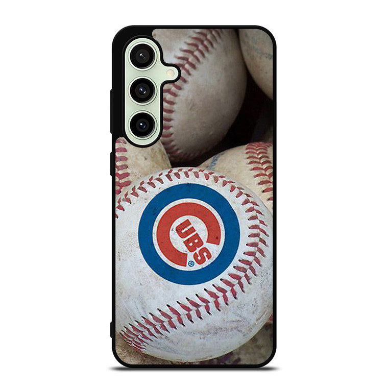 CHICAGO CUBS BALL LOGO Samsung Galaxy S24 FE Case Cover