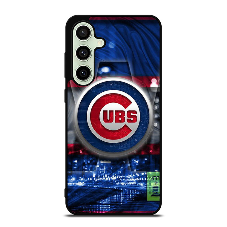CHICAGO CUBS UBS LOGO Samsung Galaxy S24 FE Case Cover