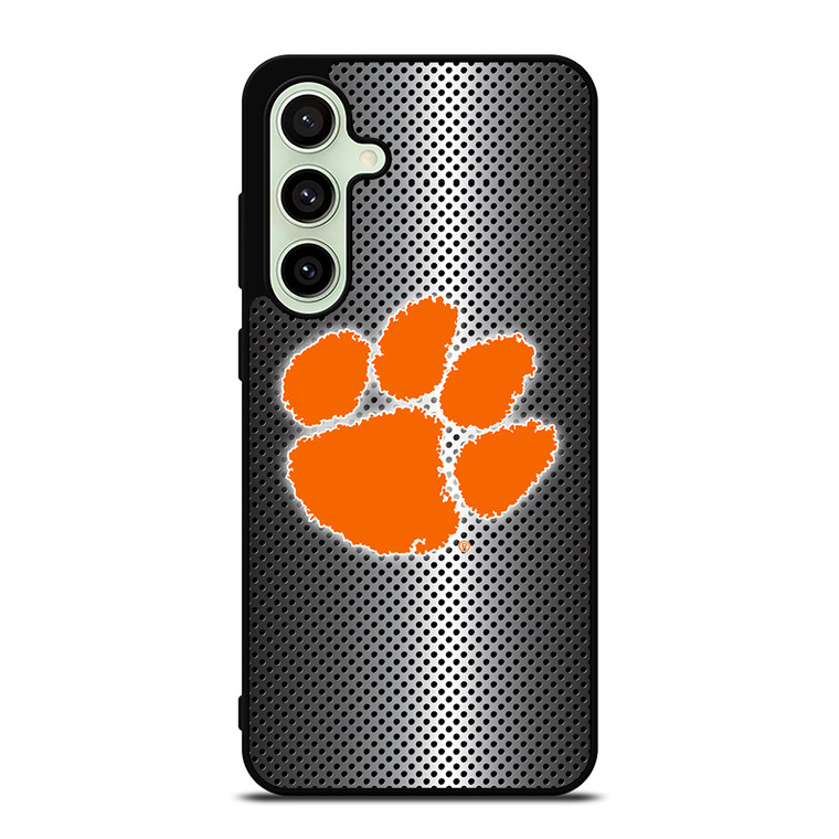 CLEMSON TIGERS PLATE ICON Samsung Galaxy S24 FE Case Cover