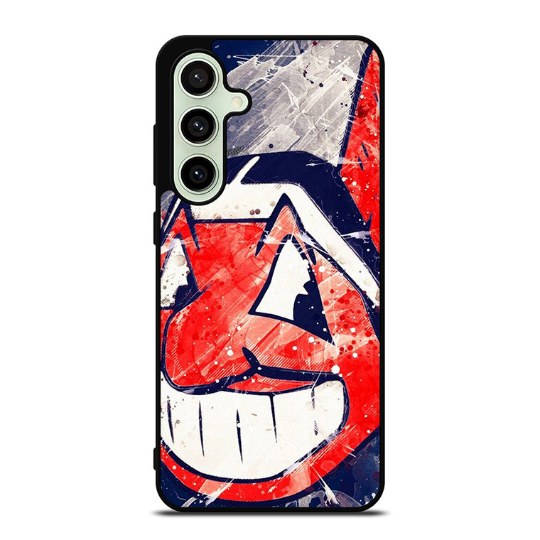 CLEVELAND INDIANS ART Samsung Galaxy S24 FE Case Cover