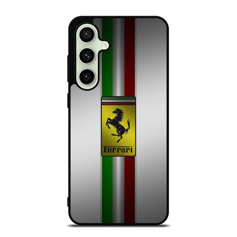 FERRARI SUPER CAR LOGO 2 Samsung Galaxy S24 FE Case Cover
