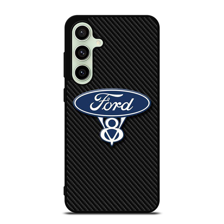 FORD LOGO CARBON Samsung Galaxy S24 FE Case Cover