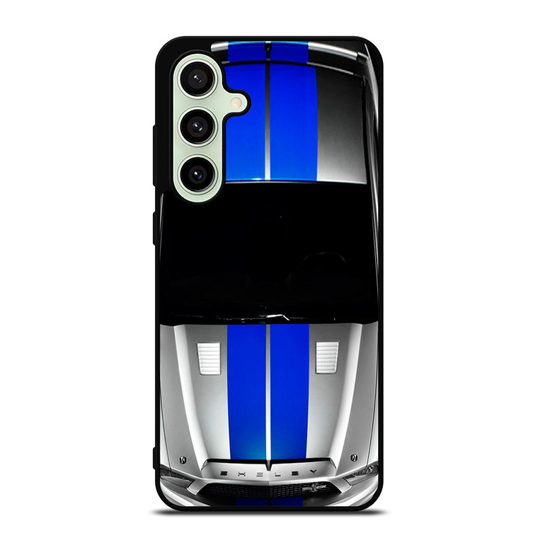 FORD SHELBY MUSTANG SILVER Samsung Galaxy S24 FE Case Cover
