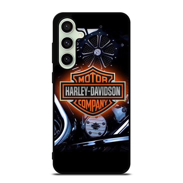 HARLEY DAVIDSON ENGINE MOTORCYCLES COMPANY LOGO Samsung Galaxy S24 FE Case Cover