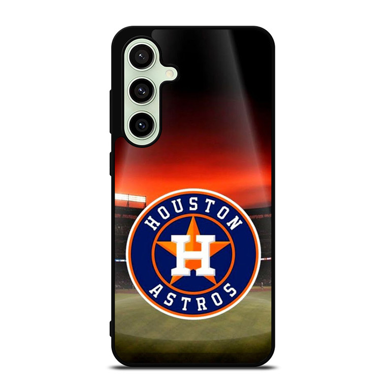 HOUSTON ASTROS MLB ICON 2 Samsung Galaxy S24 FE Case Cover