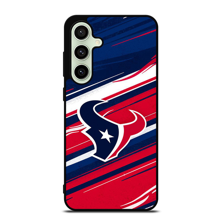 HOUSTON TEXANS LOGO ART Samsung Galaxy S24 FE Case Cover