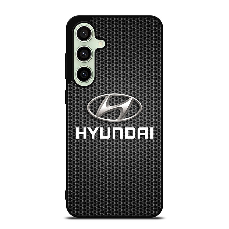 HYUNDAI METAL LOGO Samsung Galaxy S24 FE Case Cover