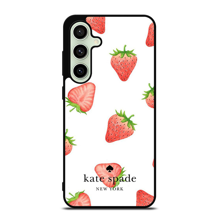 KATE SPADE NEW YORK LOGO STRAWBERRY ICON Samsung Galaxy S24 FE Case Cover
