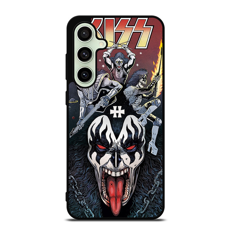 KISS BAND SKULL Samsung Galaxy S24 FE Case Cover