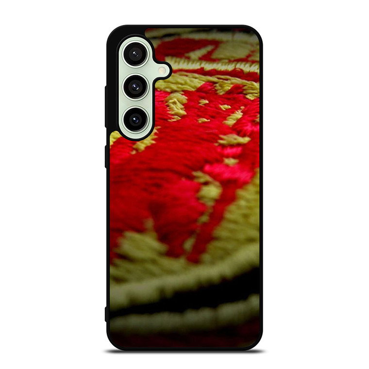 MANCHESTER UNITED EMBOIDERED LOGO Samsung Galaxy S24 FE Case Cover