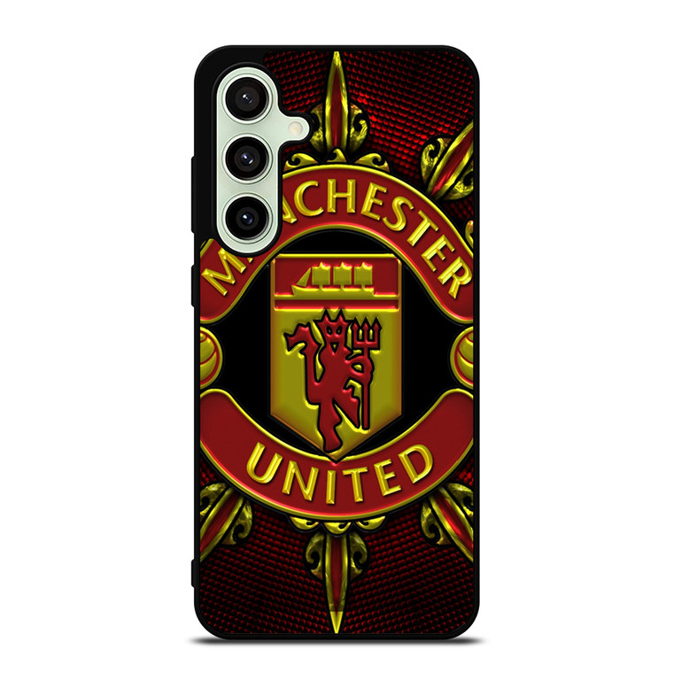 MANCHESTER UNITED LOGO ART Samsung Galaxy S24 FE Case Cover
