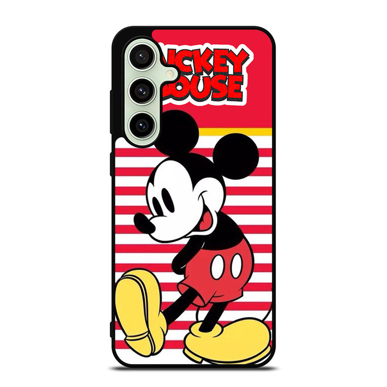MICKEY MOUSE STRIPE DISNEY Samsung Galaxy S24 FE Case Cover