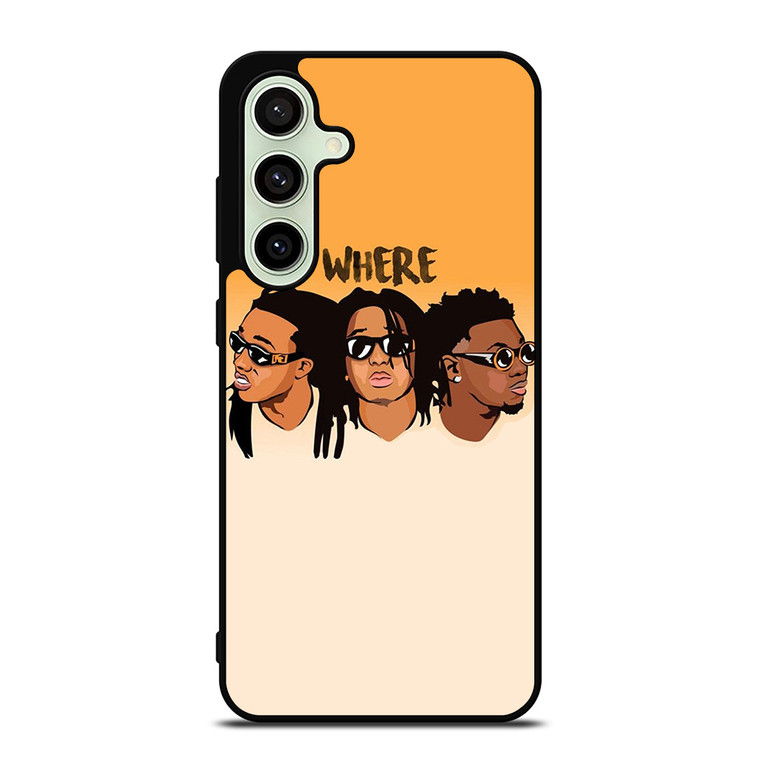 MIGOS WHERE Samsung Galaxy S24 FE Case Cover