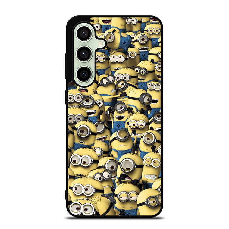 MINION STICKER BOMB Samsung Galaxy S24 FE Case Cover