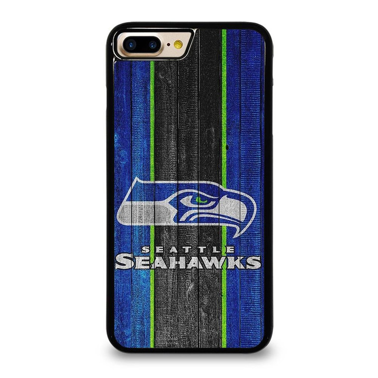 SEATTLE SEAHAWKS WOODEN LOGO NFL iPhone 7 / 8 Plus Case Cover