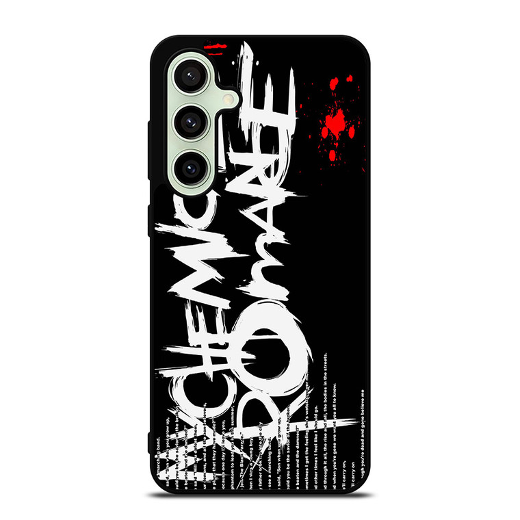 MY CHEMICAL ROMANCE LYRIC Samsung Galaxy S24 FE Case Cover