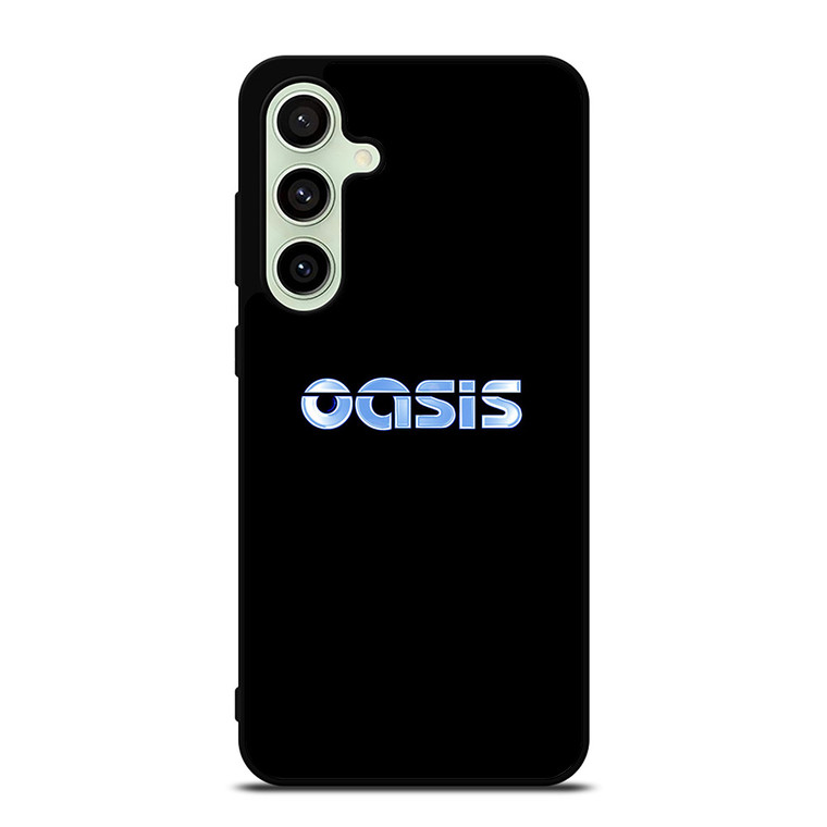 OASIS BAND ROCK LOGO CHROME Samsung Galaxy S24 FE Case Cover