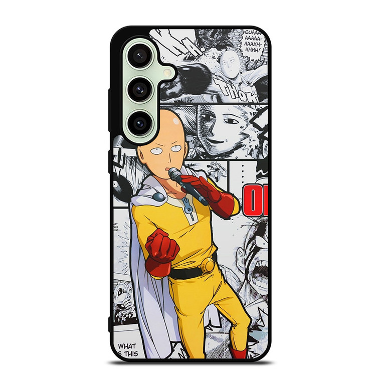 ONE PUNCH MAN SAITAMA COMIC Samsung Galaxy S24 FE Case Cover