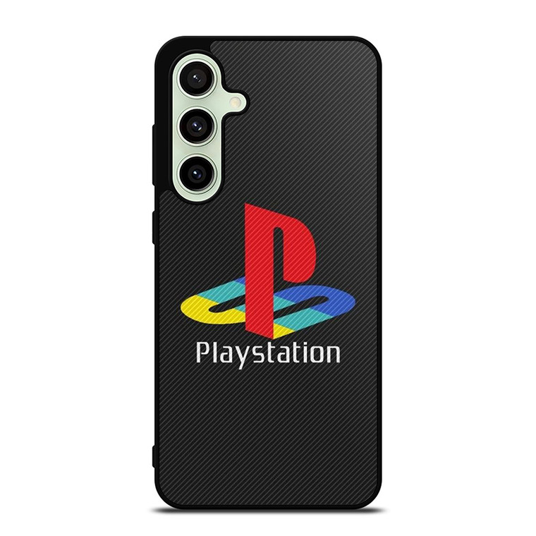 PLAYSTATION PS CARBON Samsung Galaxy S24 FE Case Cover
