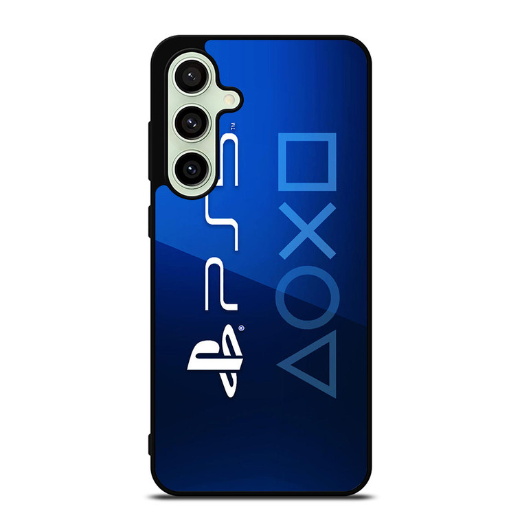 PS5 PLAYSTATION 5 LOGO BLUE Samsung Galaxy S24 FE Case Cover