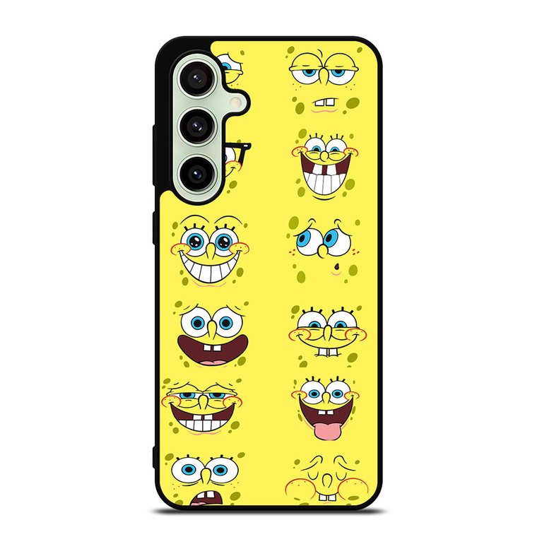 SPONGE BOB MOOD FACE Samsung Galaxy S24 FE Case Cover