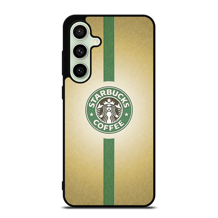 STARBUCKS COFFEE GREEN STRIPE Samsung Galaxy S24 FE Case Cover