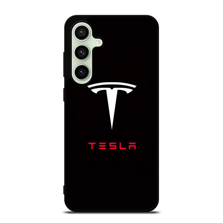 TESLA MOTORS LOGO 2 Samsung Galaxy S24 FE Case Cover