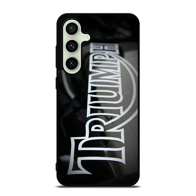 TRIUMPH MOTORCYCLE EMBLEM Samsung Galaxy S24 FE Case Cover