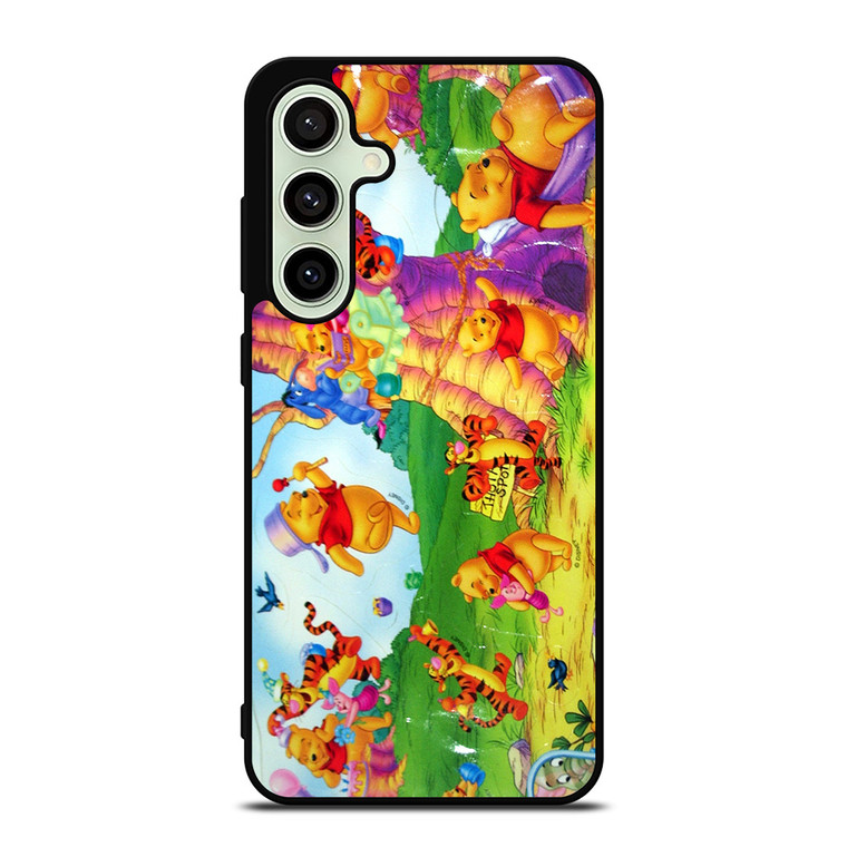 WINNIE THE POOH Cartoon Samsung Galaxy S24 FE Case Cover