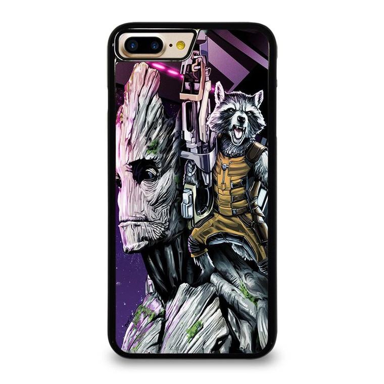 ROCKET RACCOON AND GROOT MARVEL iPhone 7 / 8 Plus Case Cover