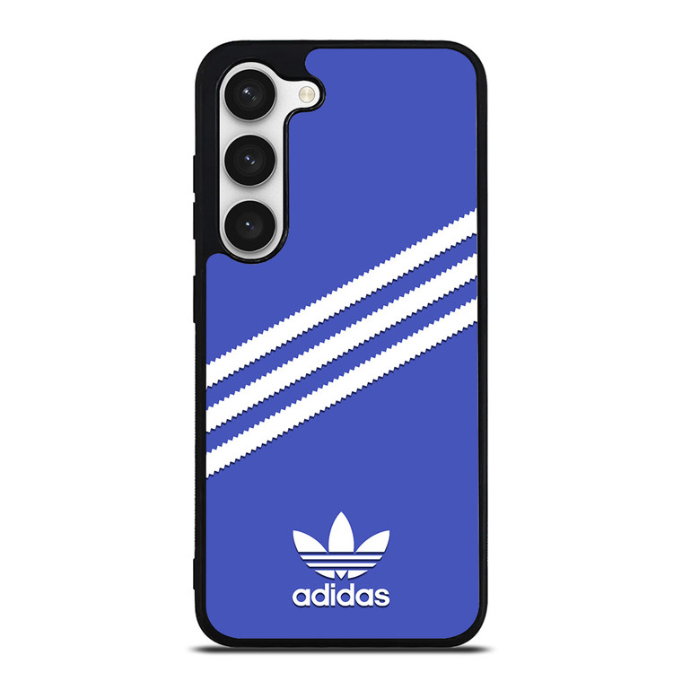 ADIDAS ORIGINALS STRIPES ROYAL BLUE Samsung Galaxy S23 Case Cover