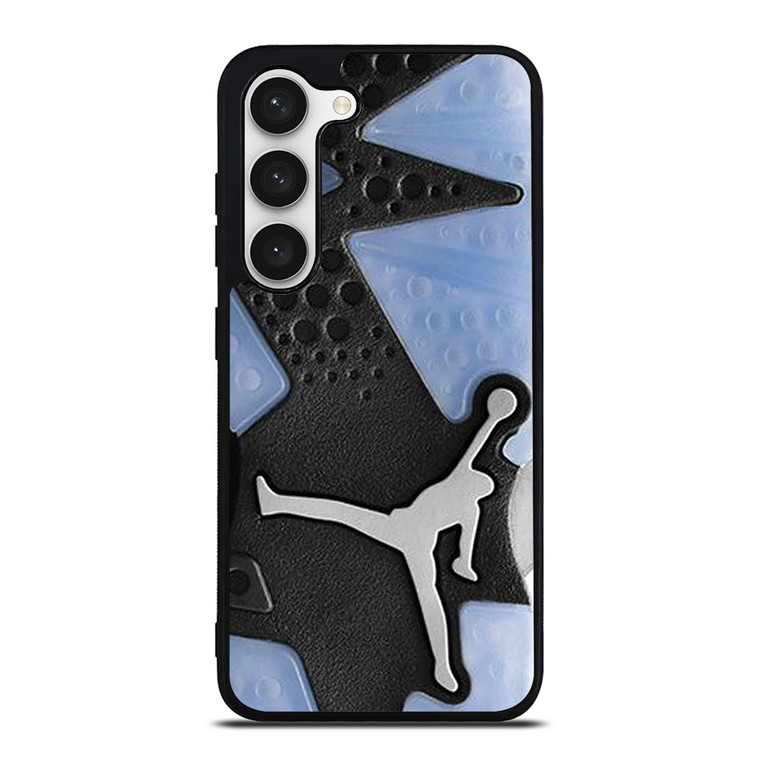 AIR JORDAN NIKE LOGO BLUE SOLE Samsung Galaxy S23 Case Cover