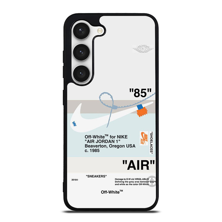AIR JORDAN OFF WHITE NIKE SNEAKERS Samsung Galaxy S23 Case Cover