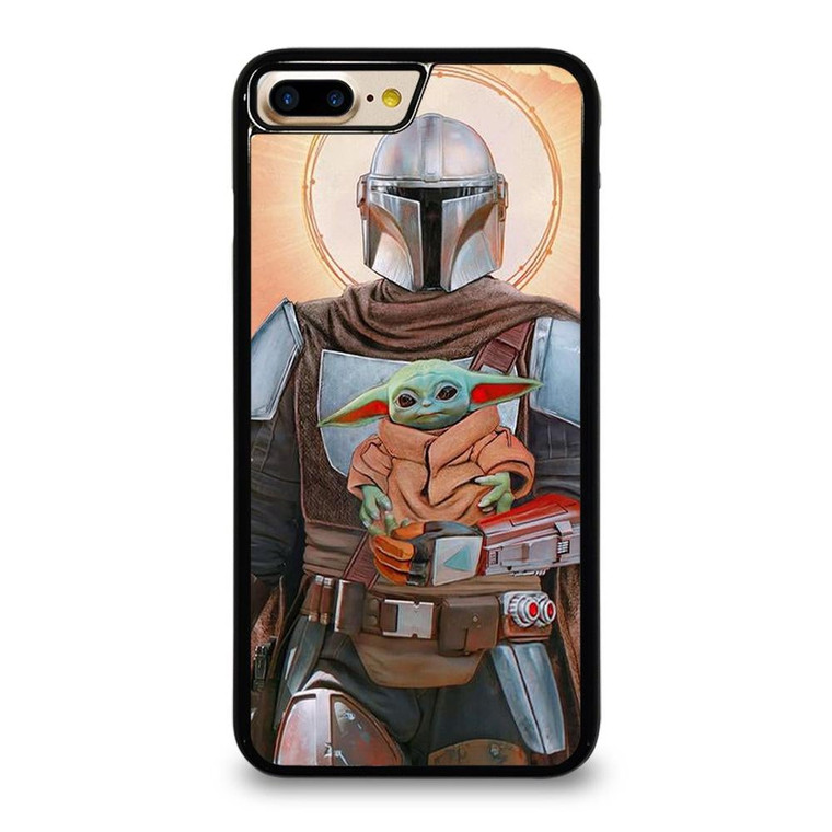 BABY YODA AND THE MANDALORIAN STAR WARS iPhone 7 / 8 Plus Case Cover