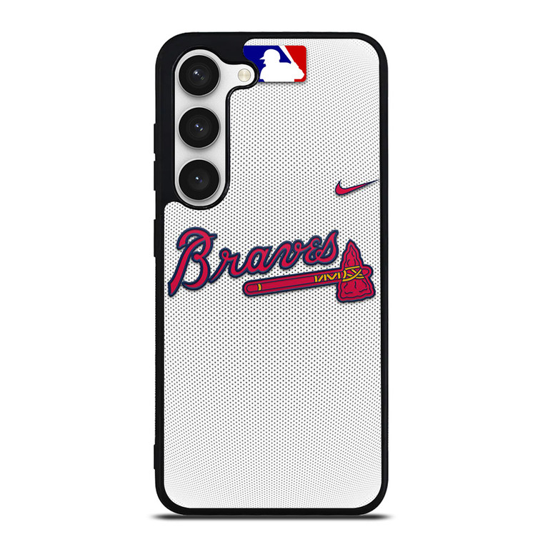 ATLANTA BRAVES ICON MLB BASEBALL TEAM LOGO Samsung Galaxy S23 Case Cover