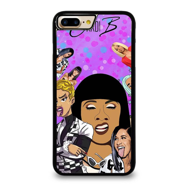 CARDI B CARTOON iPhone 7 / 8 Plus Case Cover