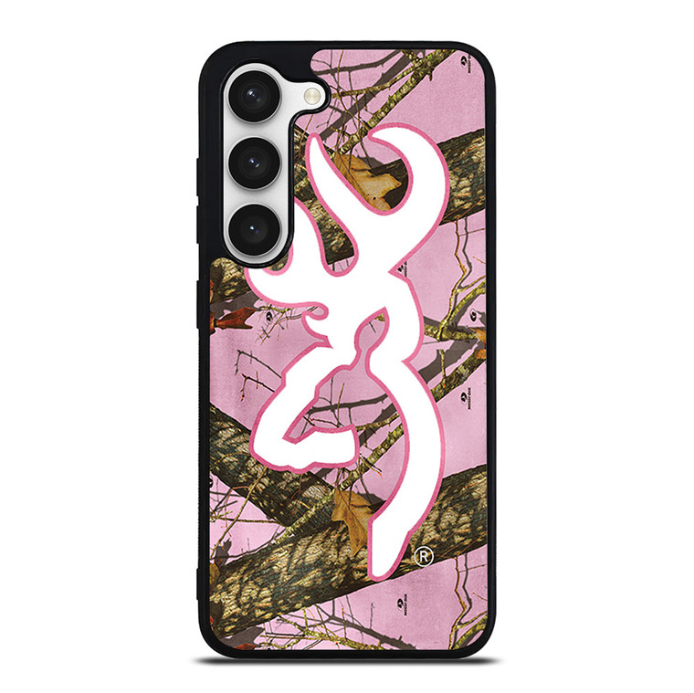 CAMO BROWNING PINK Samsung Galaxy S23 Case Cover