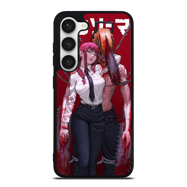 CHAINSAW MAN MANGA MAKIMA DENJI Samsung Galaxy S23 Case Cover