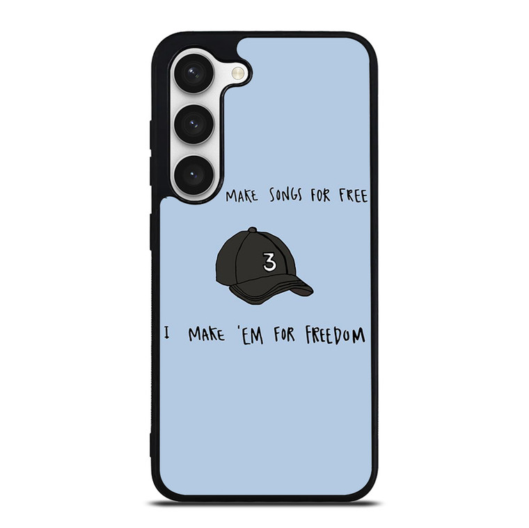 CHANCE 3 ACIDRAP QUOTE Samsung Galaxy S23 Case Cover