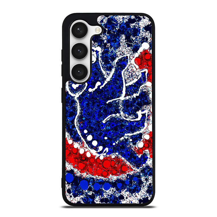CHICAGO CUBS LOGO ART Samsung Galaxy S23 Case Cover