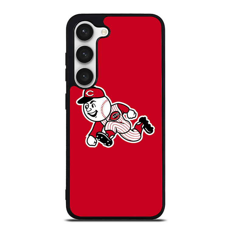 CINCINNATI REDS MASCOT MLB BASEBALL TEAM LOGO Samsung Galaxy S23 Case Cover