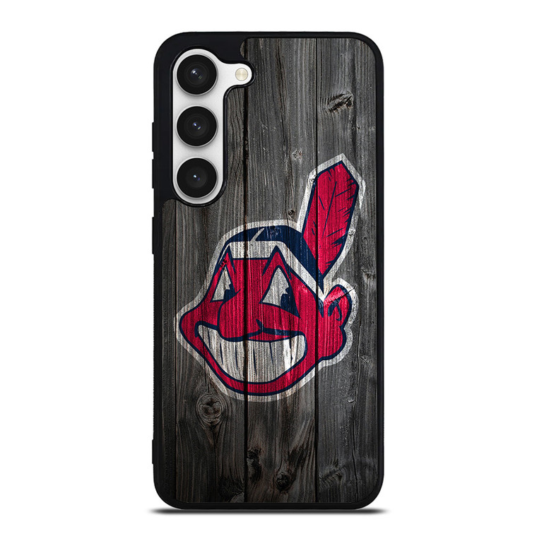 CLEVELAND INDIANS WOODEN LOGO Samsung Galaxy S23 Case Cover