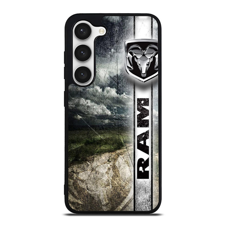 DODGE RAM LOGO CAR EMBLEM Samsung Galaxy S23 Case Cover