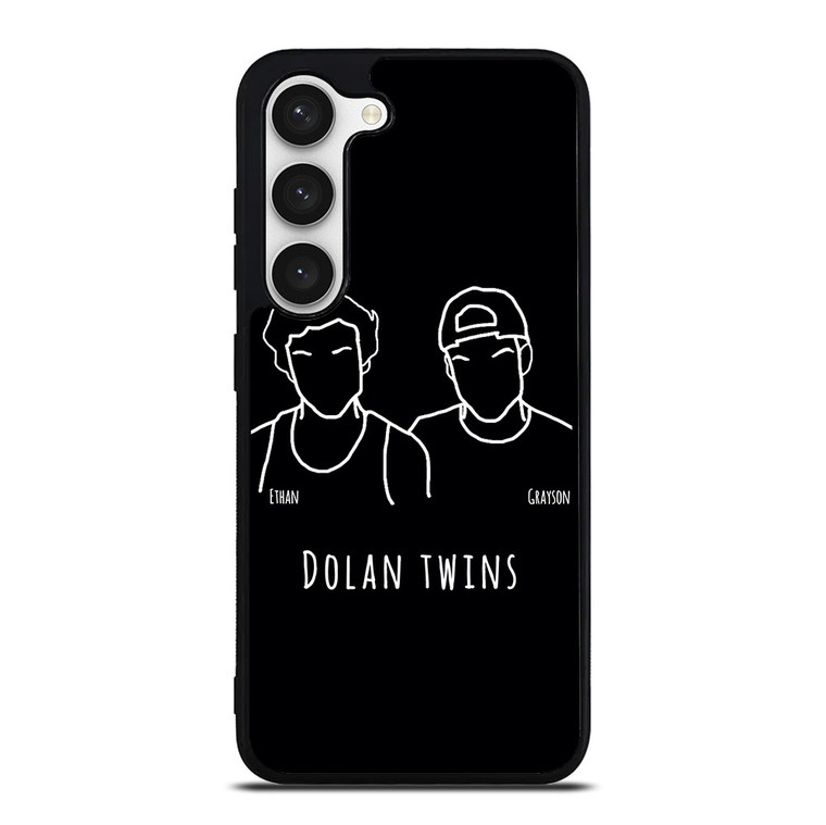 DOLAN TWINS DRAWING CARTOON Samsung Galaxy S23 Case Cover