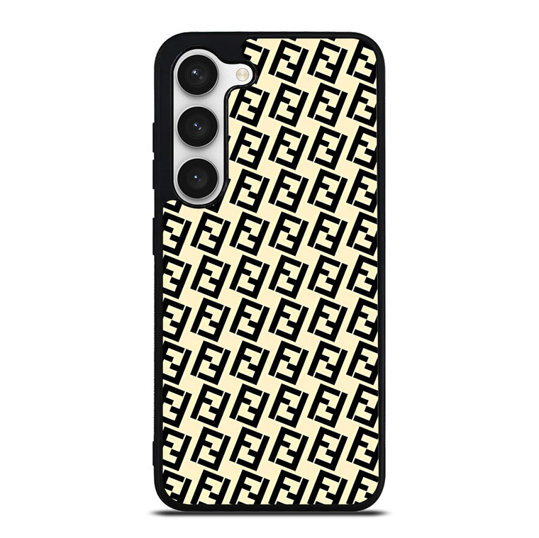 FENDI FASHION ROMA LOGO PATTERN Samsung Galaxy S23 Case Cover