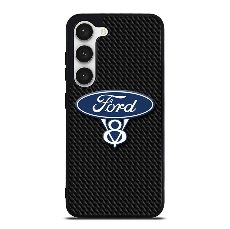 FORD LOGO CARBON Samsung Galaxy S23 Case Cover